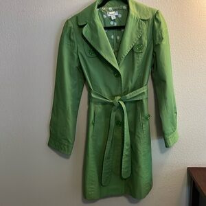 Loft green trench